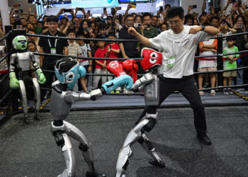 China showcases AI ambitions at WAIC, positioning itself as global tech partner over U.S. dominance