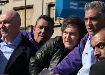 Argentina’s Milei attacked with stones during campaign rally amid corruption scandal