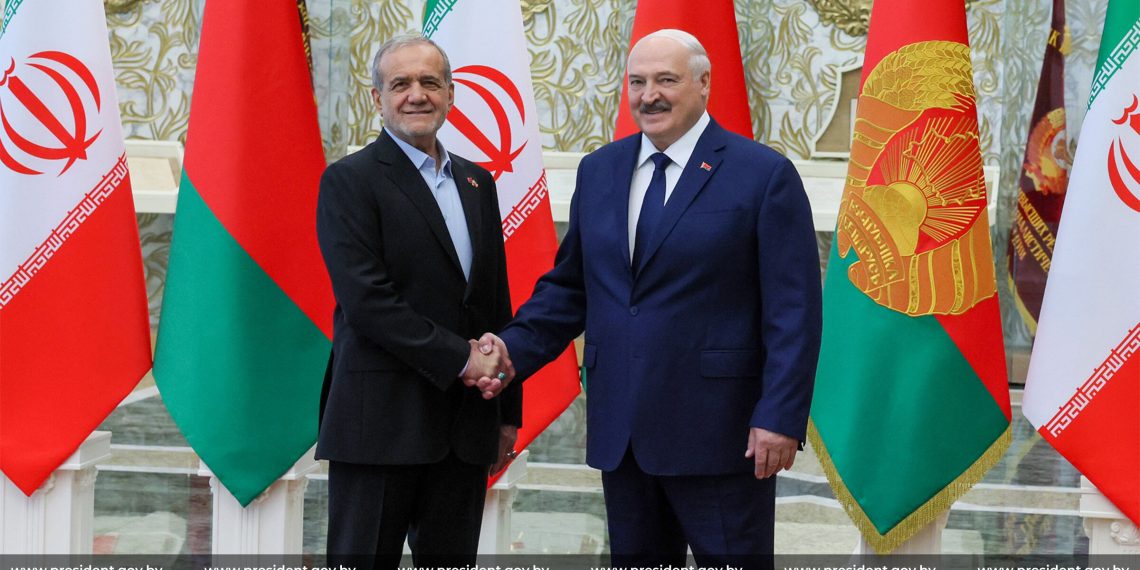 Lukashenko holds talks with Iranian President Pezeshkian in Minsk