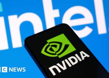 Nvidia invests $5bn in Intel in landmark chip partnership