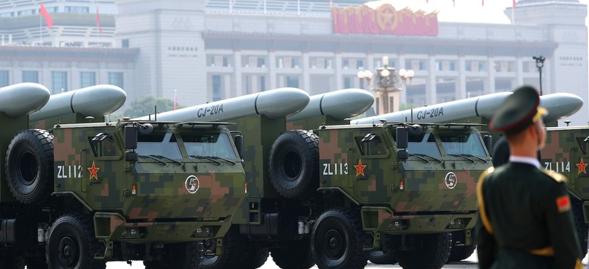 China’s 80th anniversary parade highlights new missile systems, sparking concern among U.S. analysts