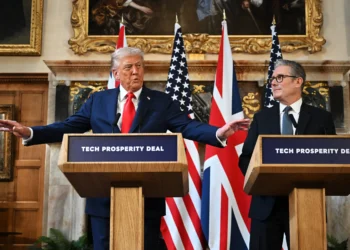 Trump’s UK visit sparks speculation, satire and pageantry without the people