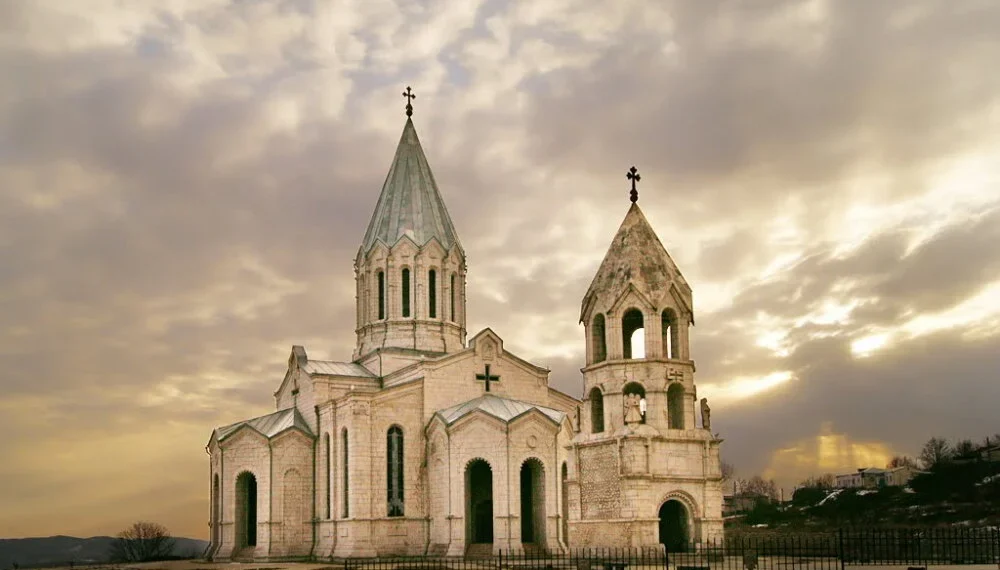 An unusual phenomenon at the Church of the Holy Savior in Shushi