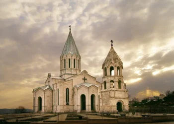 An unusual phenomenon at the Church of the Holy Savior in Shushi