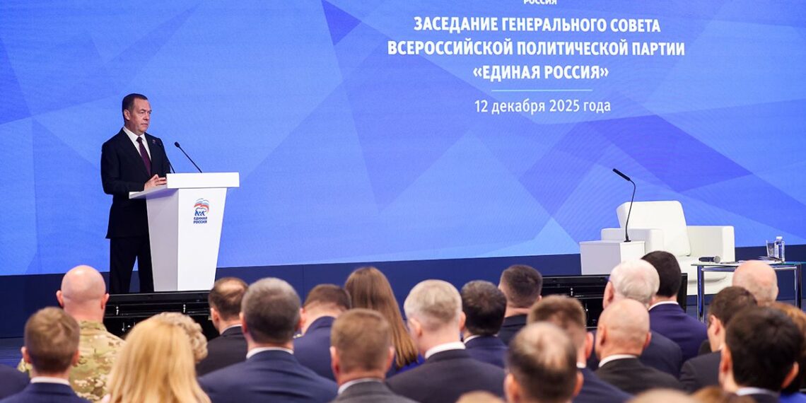 Medvedev drops ironic forecasts, claims Russian victory is “inevitable” in year-end message