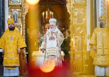 Patriarch Kirill delivers Christmas address at Moscow cathedral