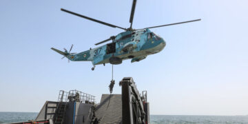 Iran and Russia stage mock anti-piracy rescue during joint naval drills