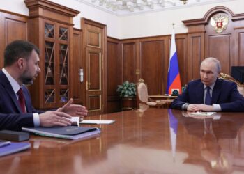 Putin meets DPR head Pushilin to discuss reconstruction and infrastructure