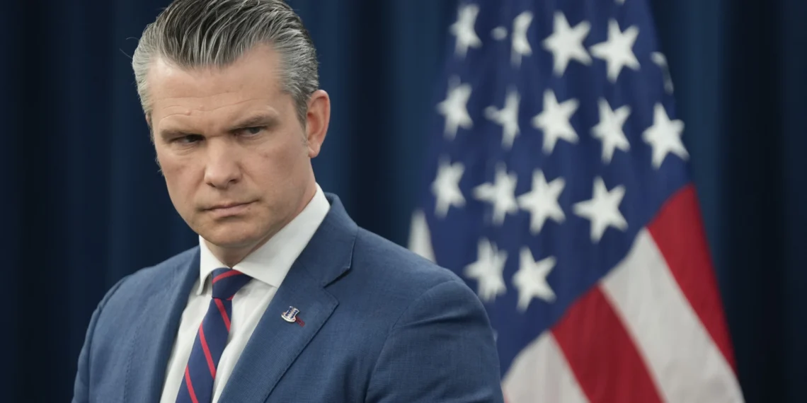 Pentagon bars photographers from Hegseth briefings on Iran war