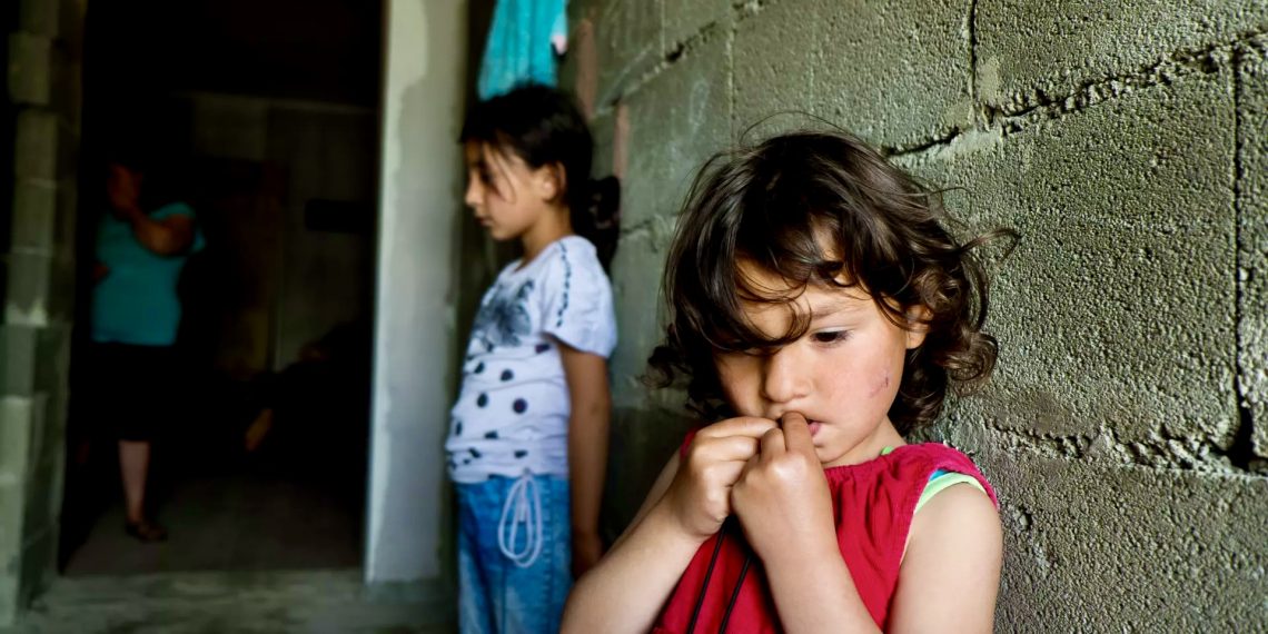 Child poverty in Georgia: 37.8% of children lack basic necessities, 45% lack school supplies