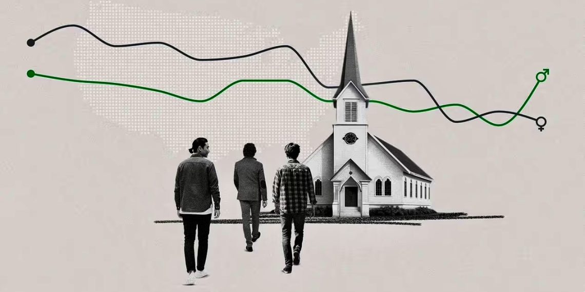 Young men in US become more religious than young women — for first time in 25 years