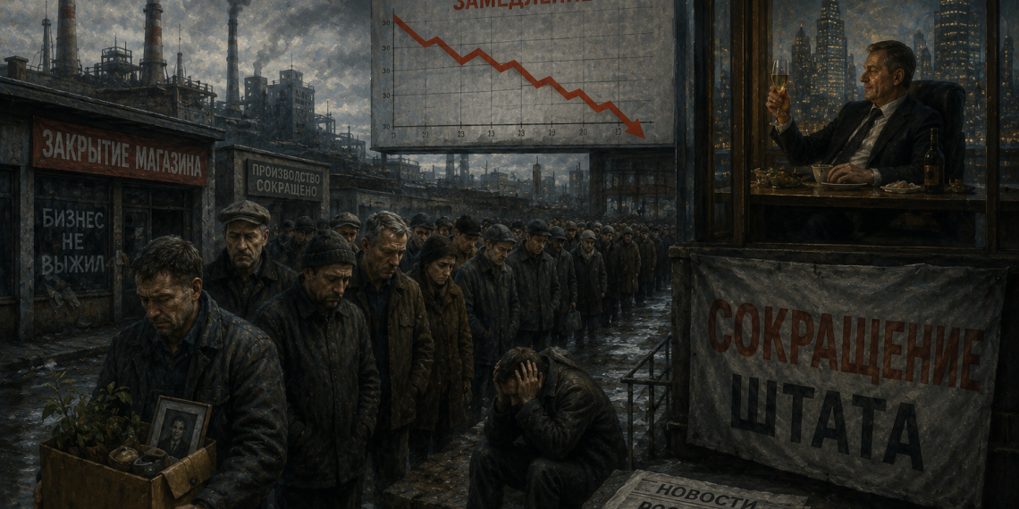 Collapse of Small Business in Russia and Frozen Investments: Central Bank Records Drop in Demand as Enterprises Prepare for Layoffs