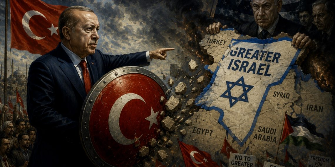 Sultan Erdogan against the “Greater Israel” project: Ottoman mirages and the threat of invasion