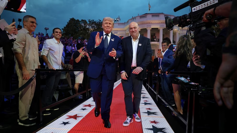 Trump Celebrates 80th Birthday with UFC Tournament on White House Lawn