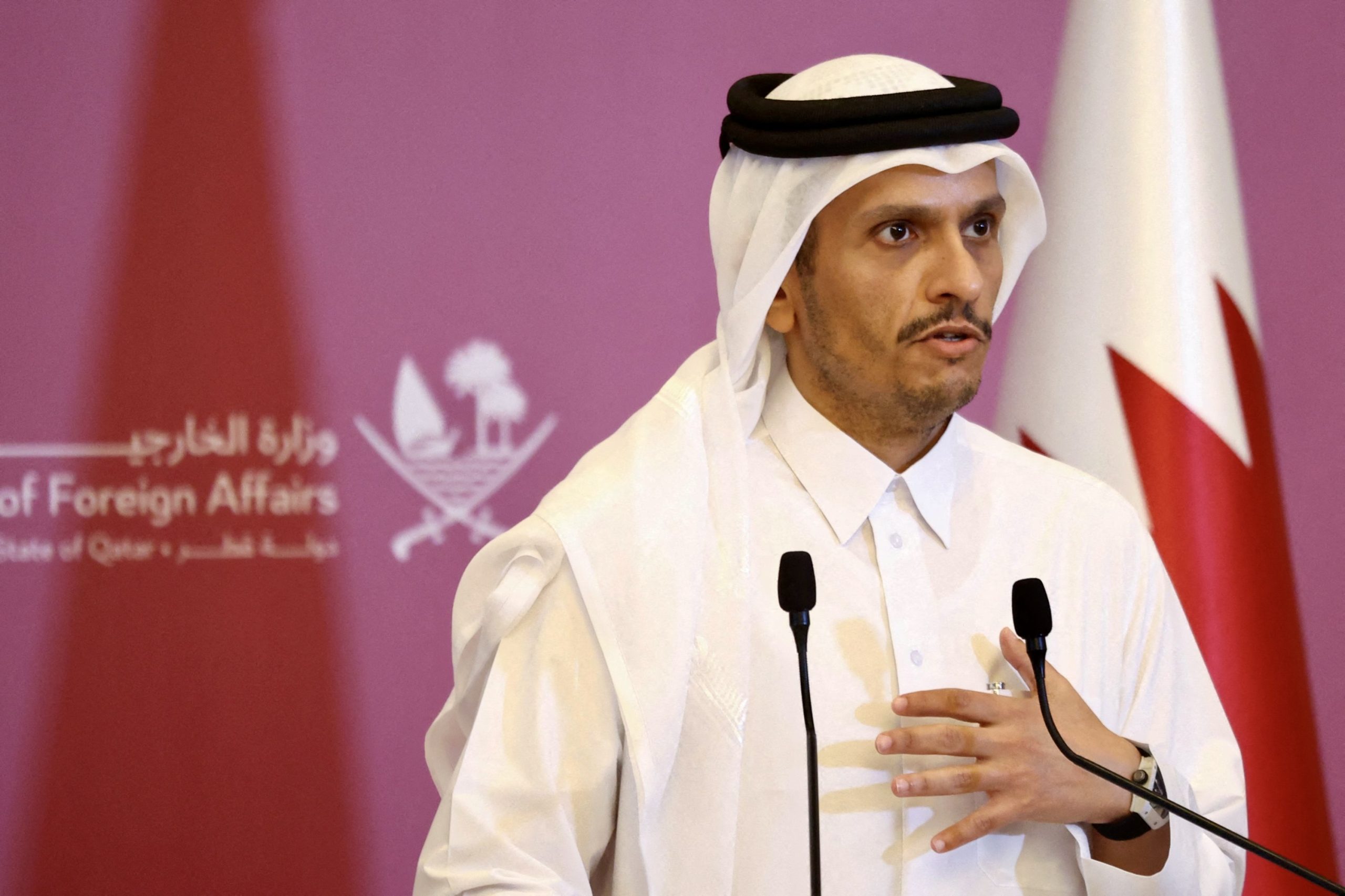 Qatar urges US and Iran to establish hotline to reopen Strait of Hormuz