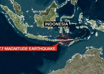 Magnitude 7.7 Earthquake Strikes Off Indonesia Coast – Dozens Dead, Thousands Displaced