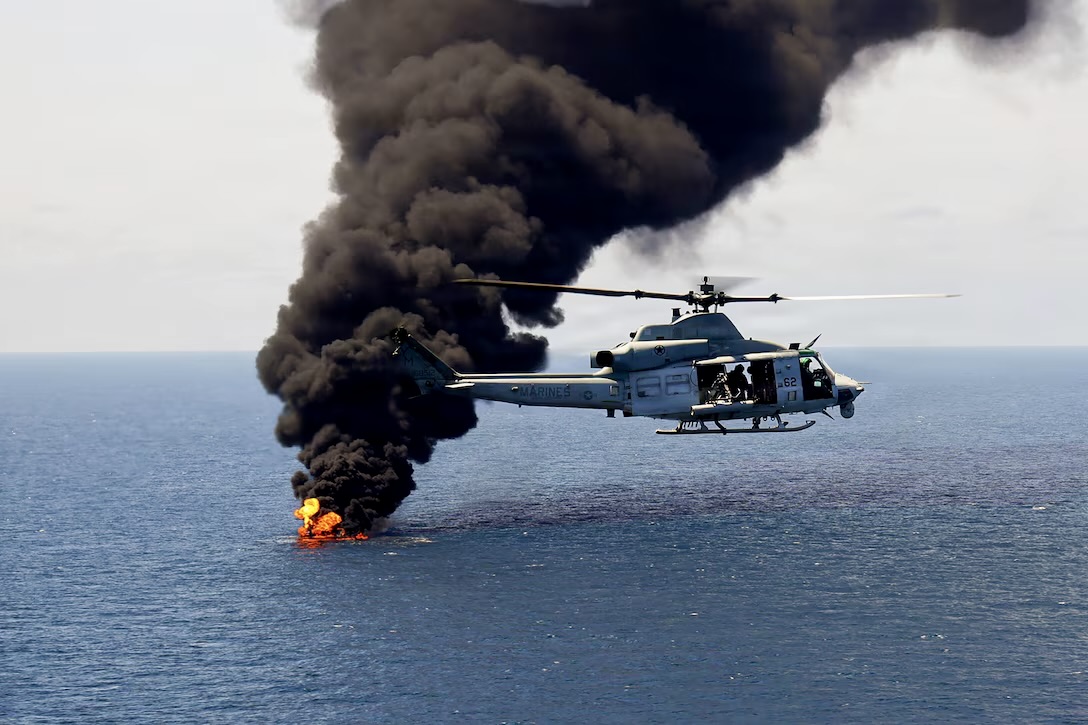 Hegseth Pressured Rescued Airmen as Iran Strikes Another Vessel in Hormuz