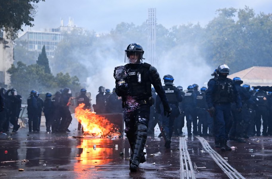 France Detains More Than 1,200 People After Protests